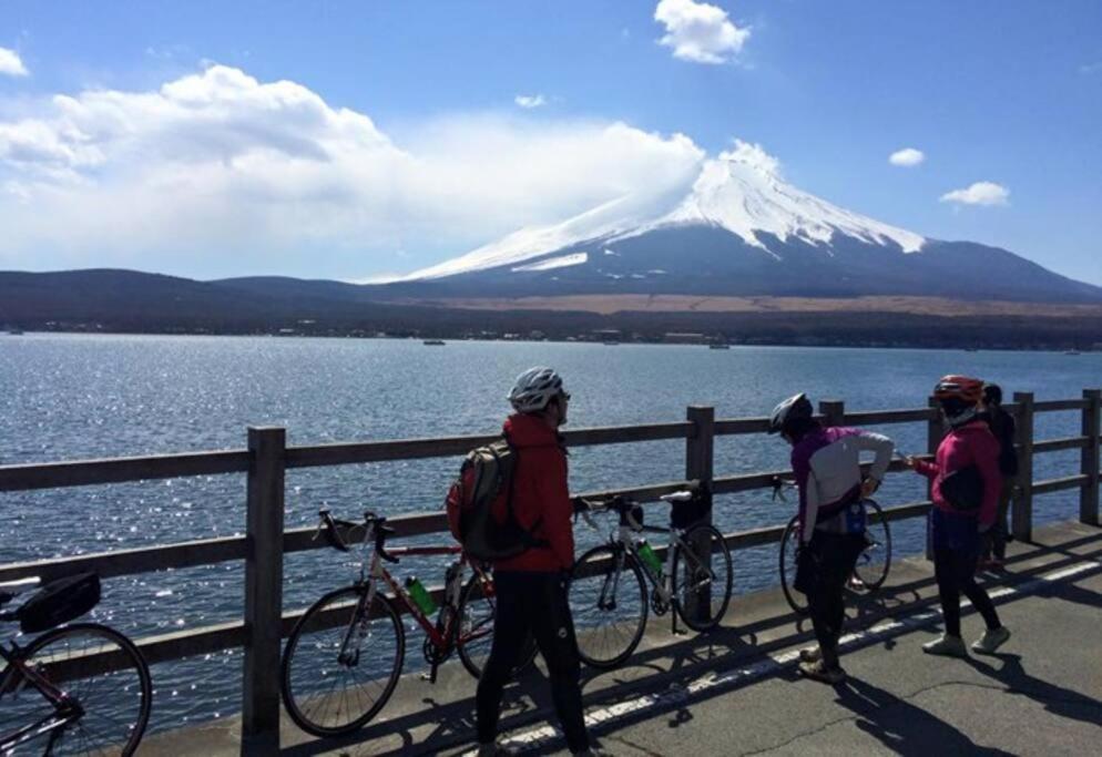 Villa Away From Noise,View Fuji Mt In The Designer House Yamanakako Exterior foto