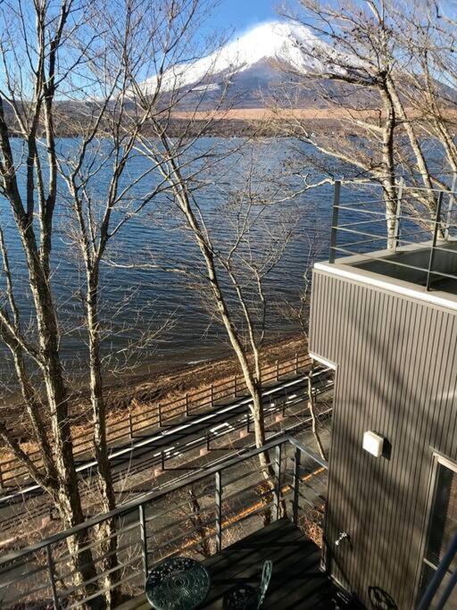 Villa Away From Noise,View Fuji Mt In The Designer House Yamanakako Exterior foto
