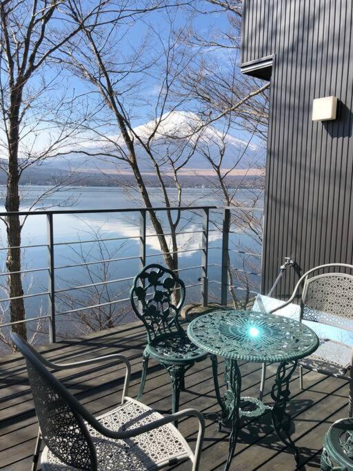 Villa Away From Noise,View Fuji Mt In The Designer House Yamanakako Exterior foto