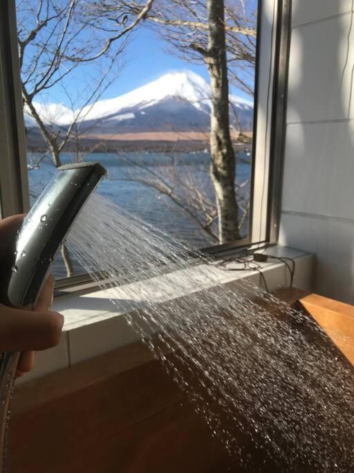Villa Away From Noise,View Fuji Mt In The Designer House Yamanakako Exterior foto